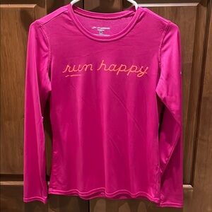Brooks Women's Pink Long Sleeve Top